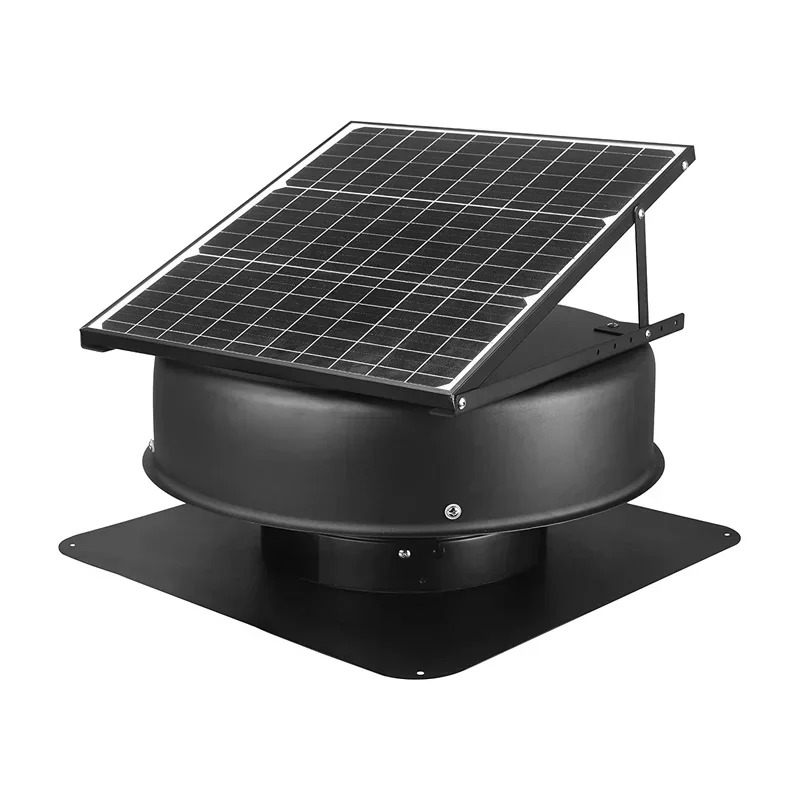 Home Bathroom Vent Fans - Pannello ventola di sfiato nero per