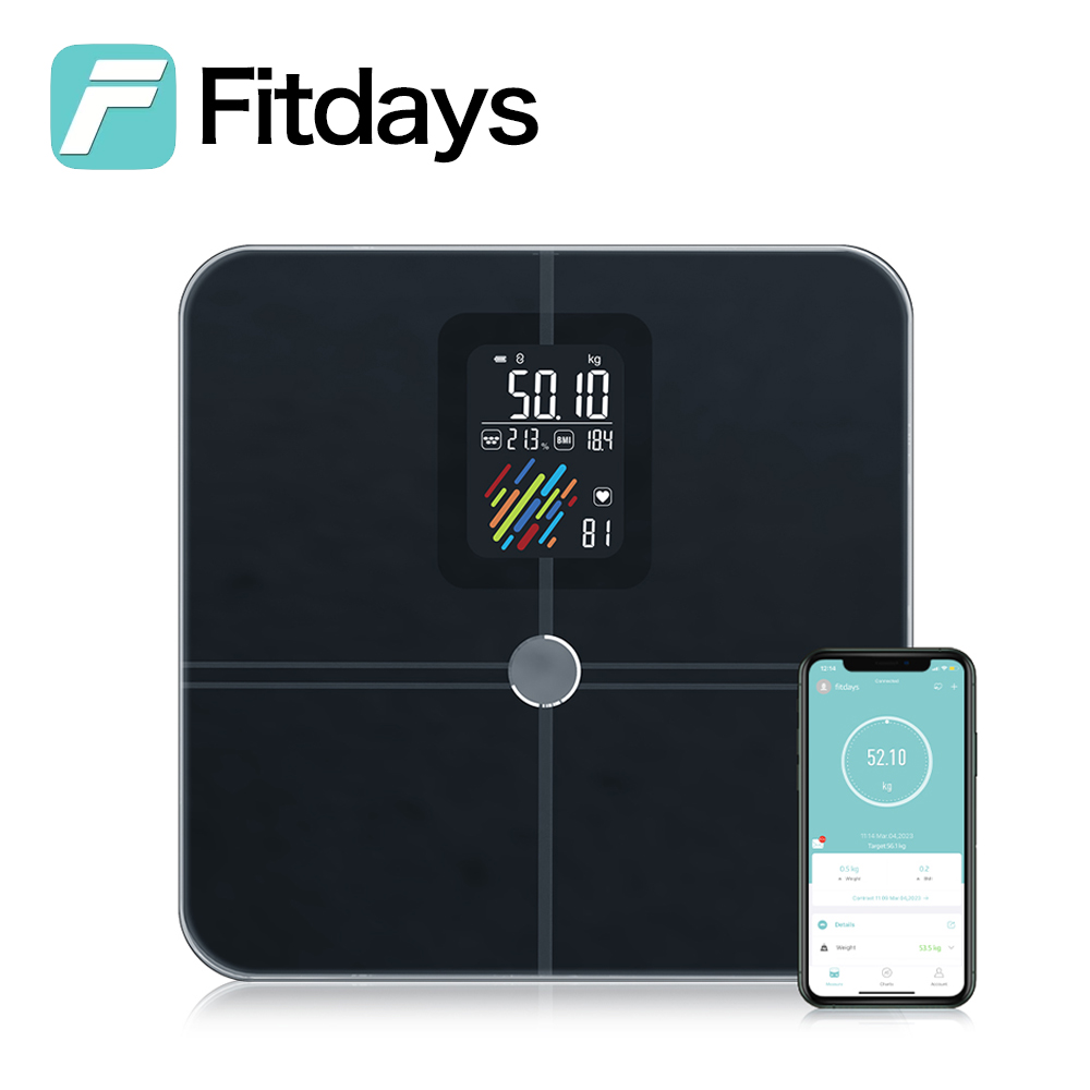 Home Medic Bathroom Scale - Bilancia Fitdays Bilancia per composizione corporea