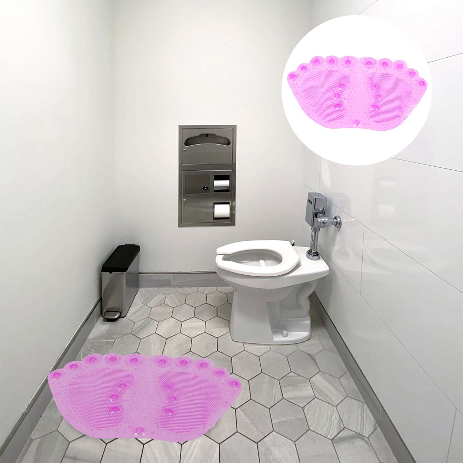 Home Bathroom Spa - Tappetino da Bagno Massaggiante in PVC