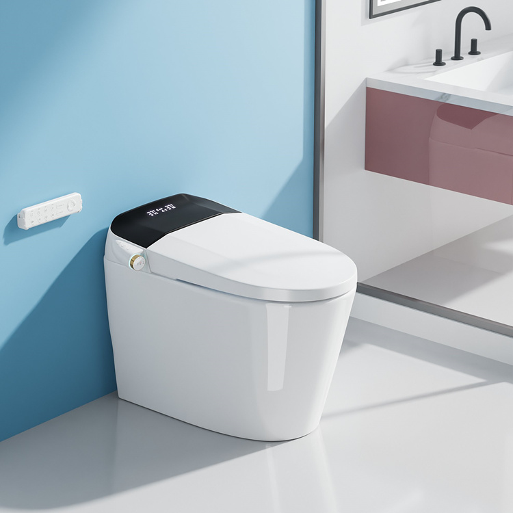 Home Bathroom Decor - WC Intelligente con Sensore di Scarico