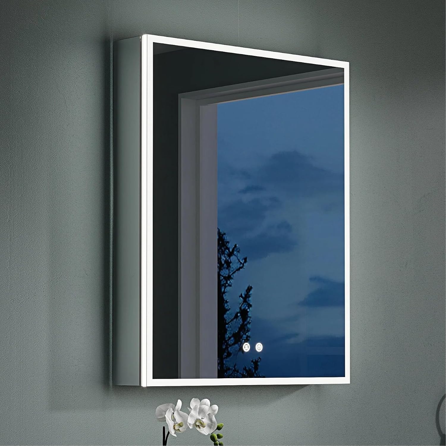 Home Outlet Bathroom Mirrors - Armadietto per medicinali 24