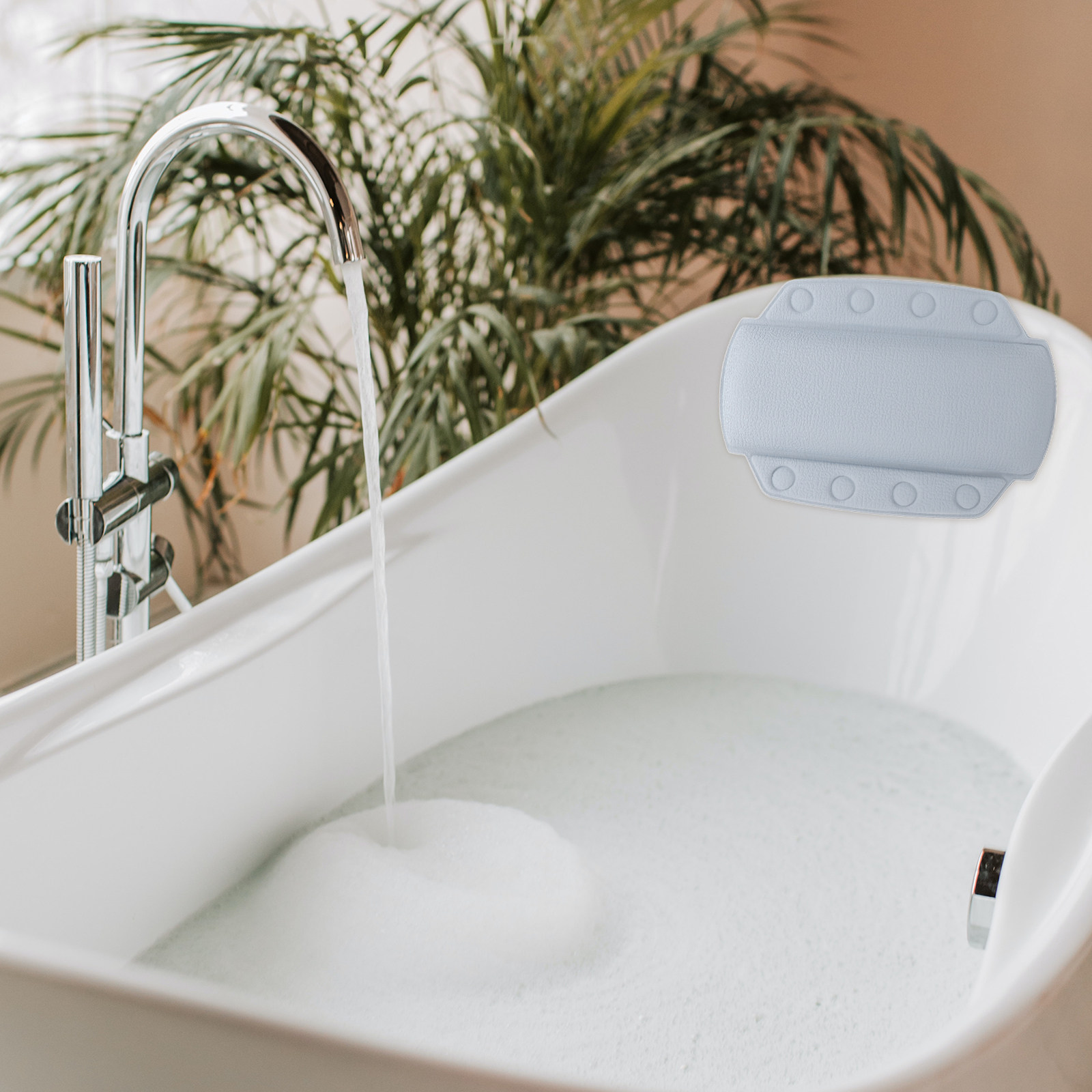 Home Bathroom Spa - Cuscino per Vasca da Bagno con