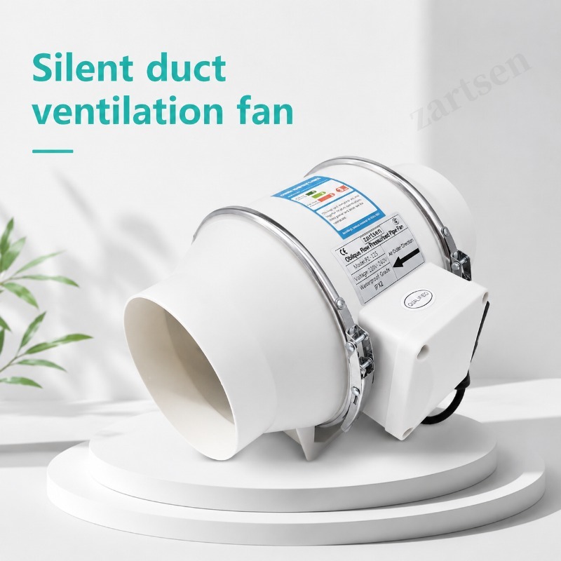 Home Bathroom Vent Fans - Ventilatore Inline a Flusso Misto da
