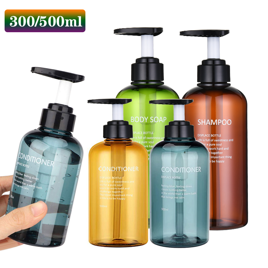 Zara Home Bathroom Accessories - 300/500ML Dispenser di Sapone Bottiglia Shampoo