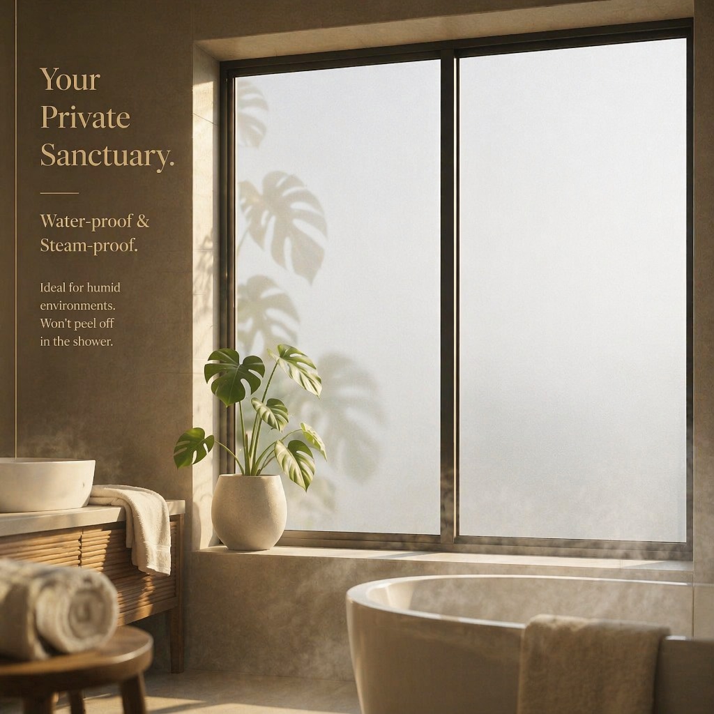 Pellicola per Finestre Satinat - Home Office Bathroom recensione e prezzo