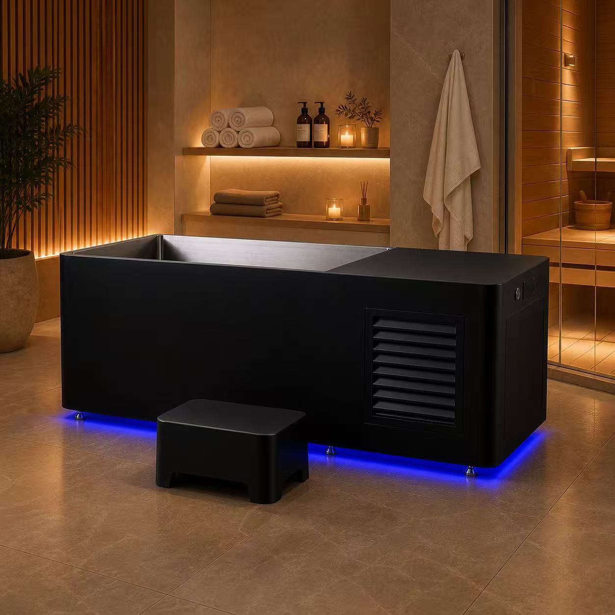 Vasca da bagno in acciaio inos - Home Bathroom Spa recensione e prezzo