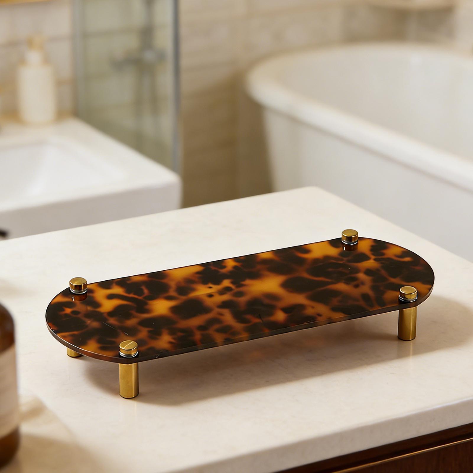 Vassoio da bagno in acrilico e - Home Bathroom Decor recensione e prezzo
