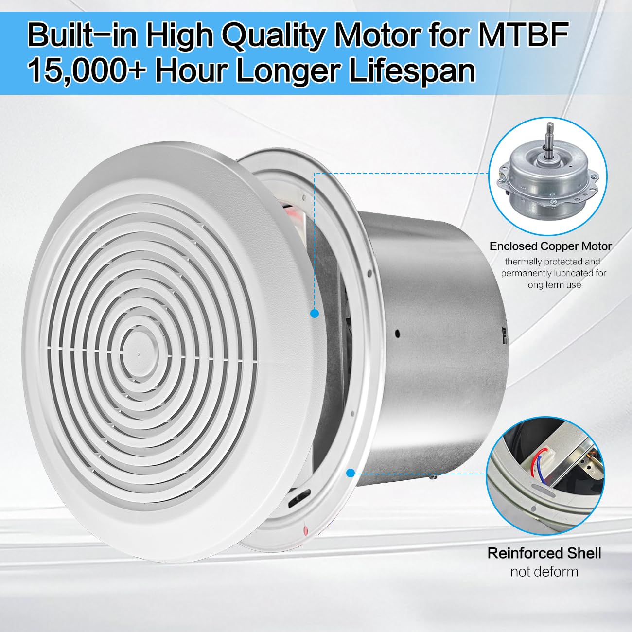 V2262-50 Ventilatore da soffit - Home Bathroom Vent Fans recensione e prezzo
