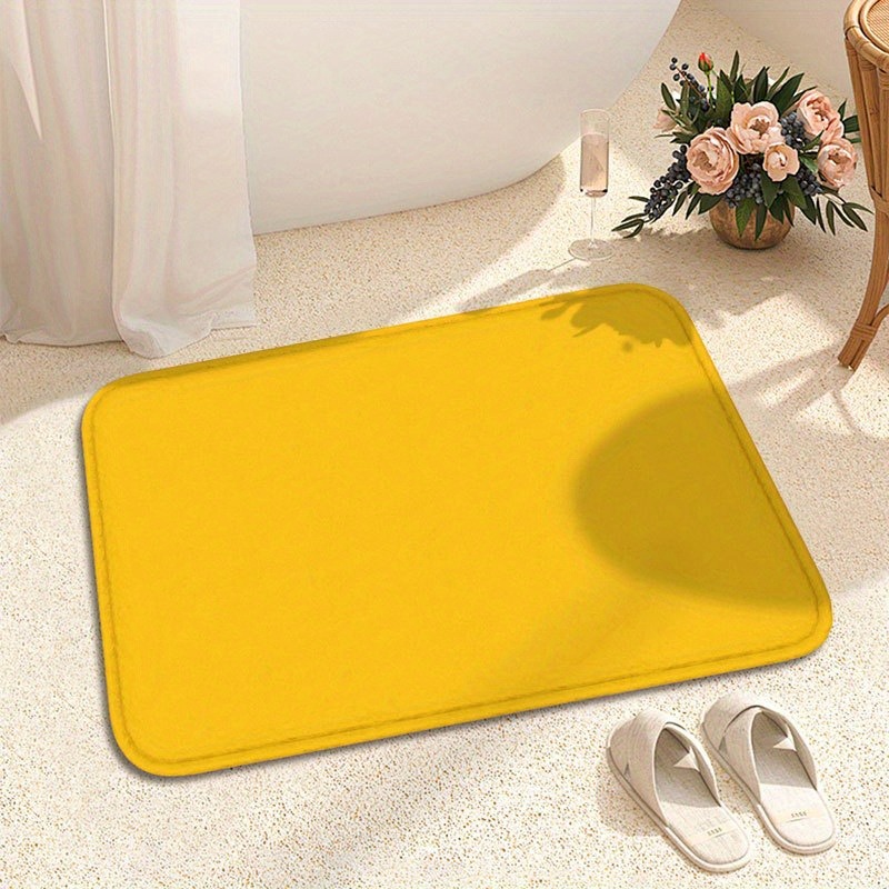 1PC modello giallo puro tappet - Home Bathroom Door Design recensione e prezzo