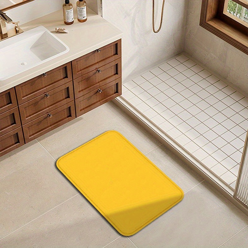 1PC modello giallo puro tappet - Home Bathroom Door Design recensione e prezzo