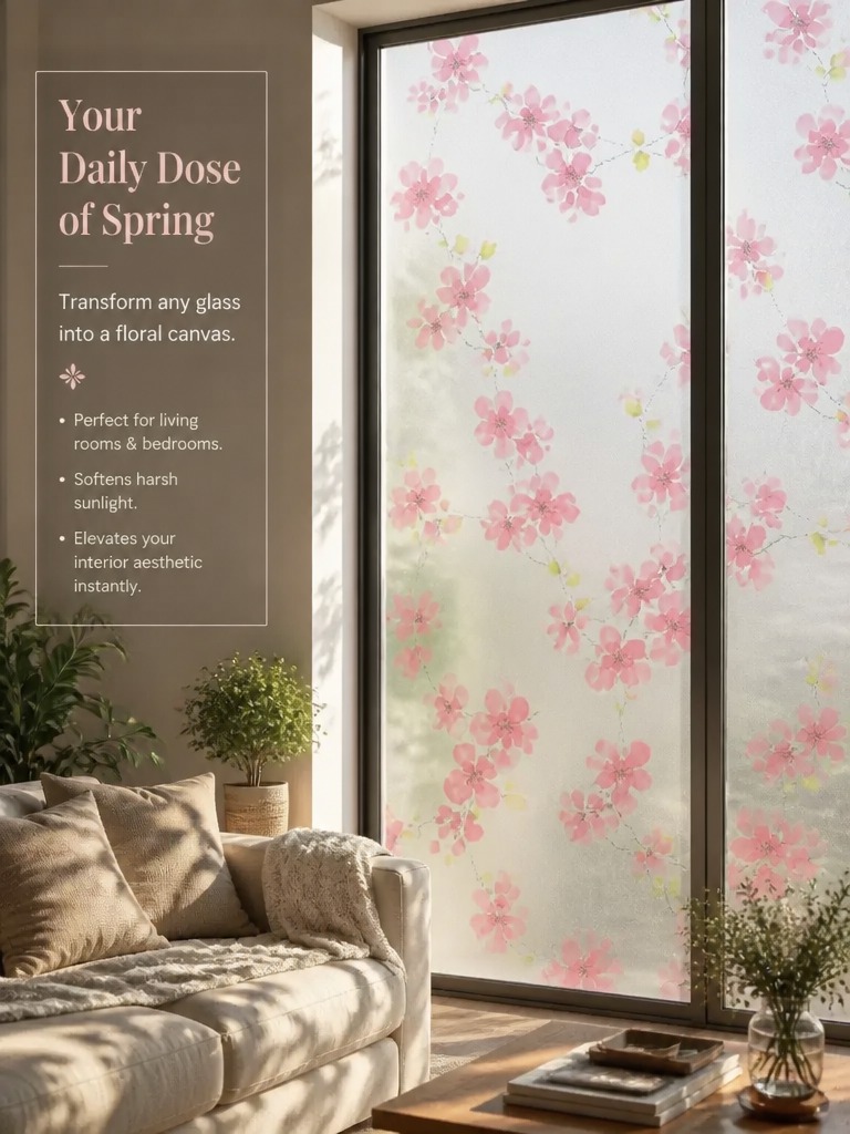 Pellicola per Finestre Satinat - Home Office Bathroom recensione e prezzo