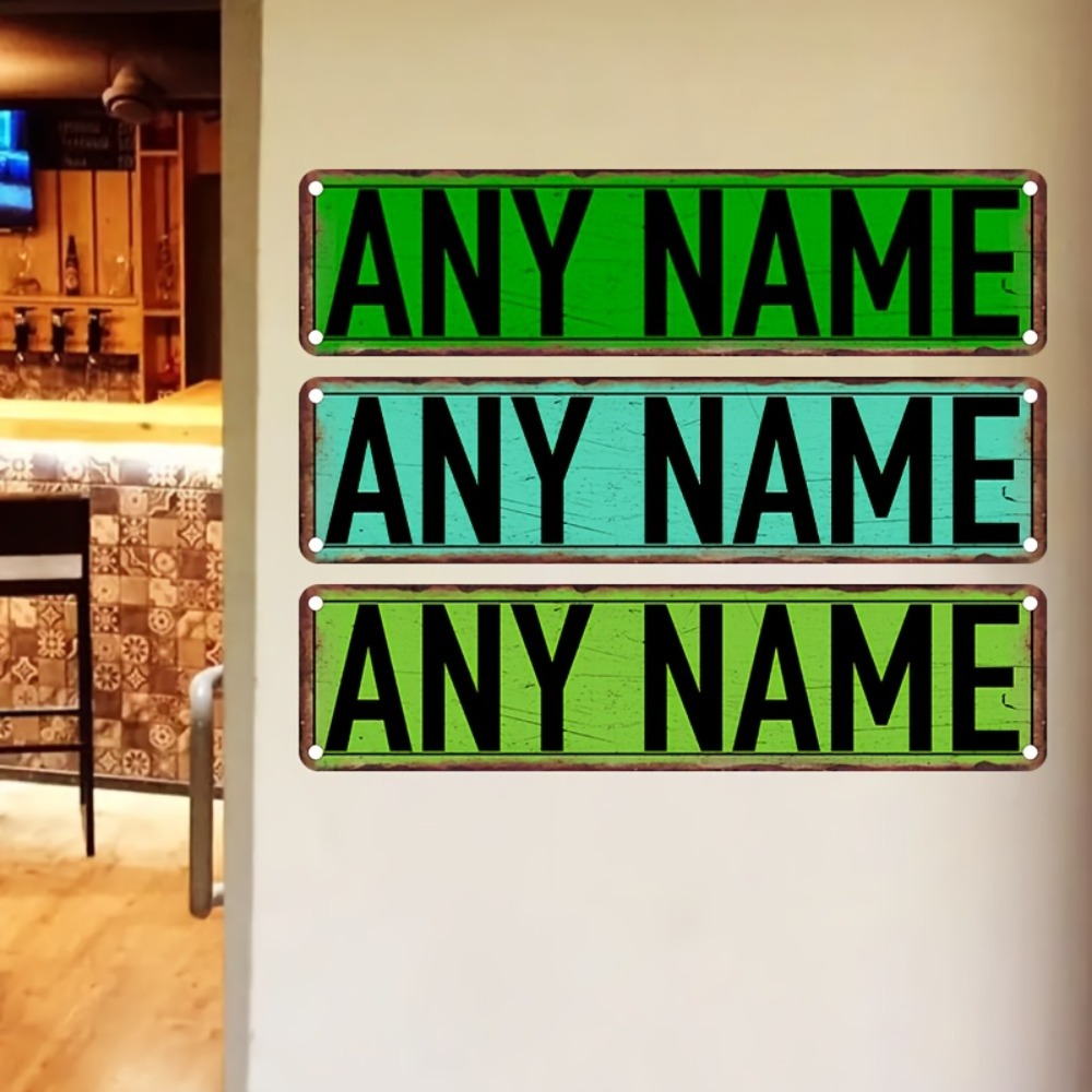 Insegna stradale personalizzat - Home Bathroom Decor recensione e prezzo