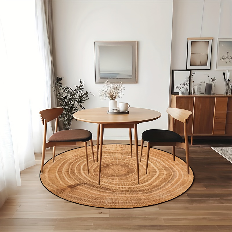 Tappeto Rotondo Effetto Legno  - Home Bathroom Door Design recensione e prezzo