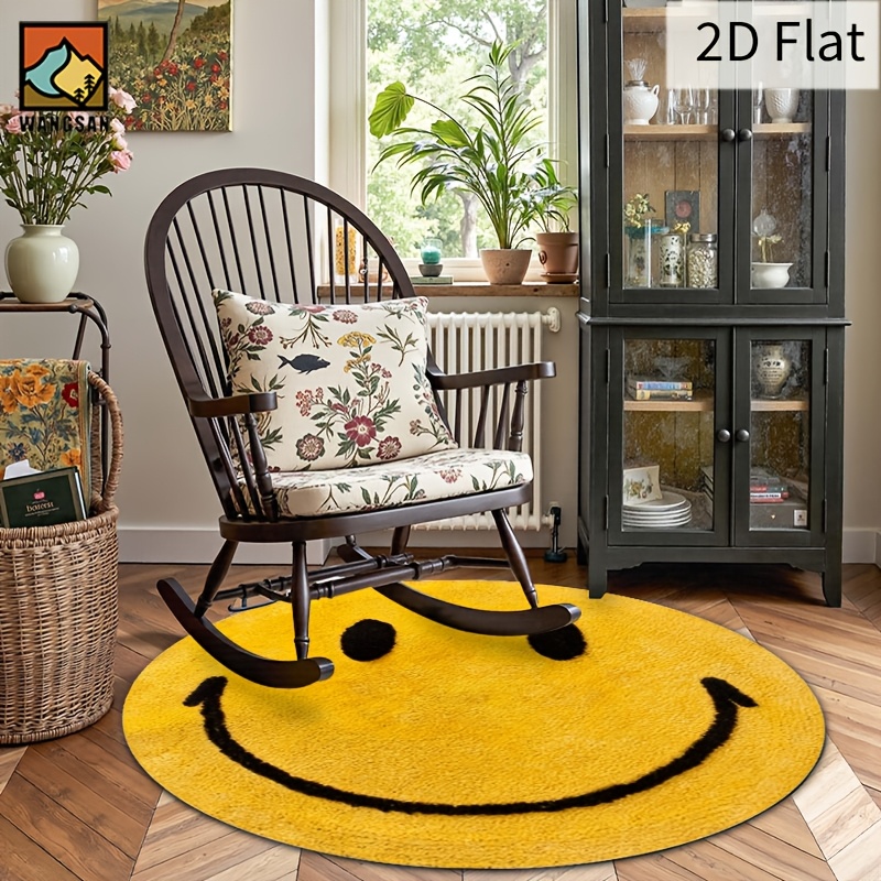 Tappeto Rotondo in Flanella 2D - Home Bathroom Door Design recensione e prezzo