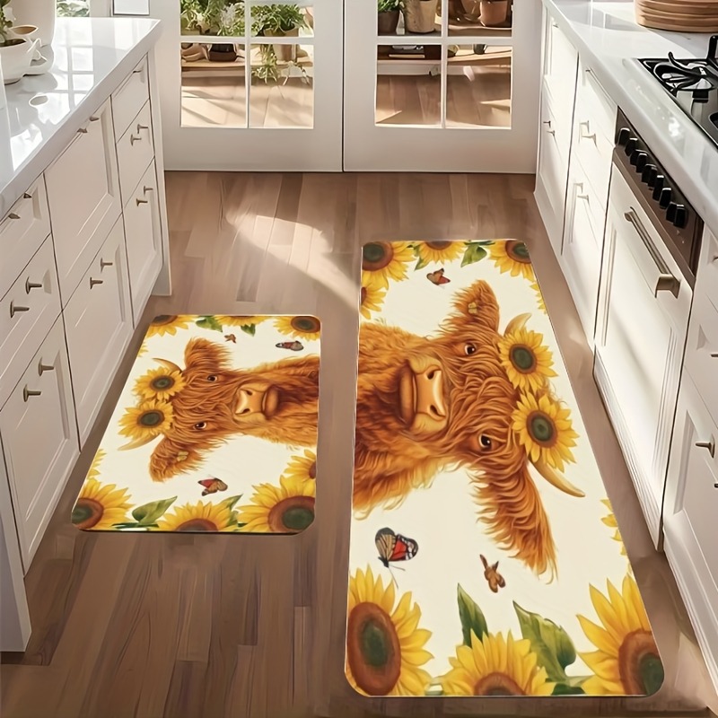 1PC Ritratto di mucca Modello  - Home Bathroom Door Design recensione e prezzo
