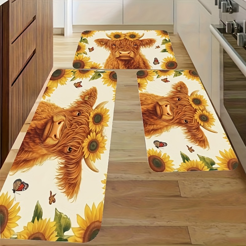 1PC Ritratto di mucca Modello  - Home Bathroom Door Design recensione e prezzo