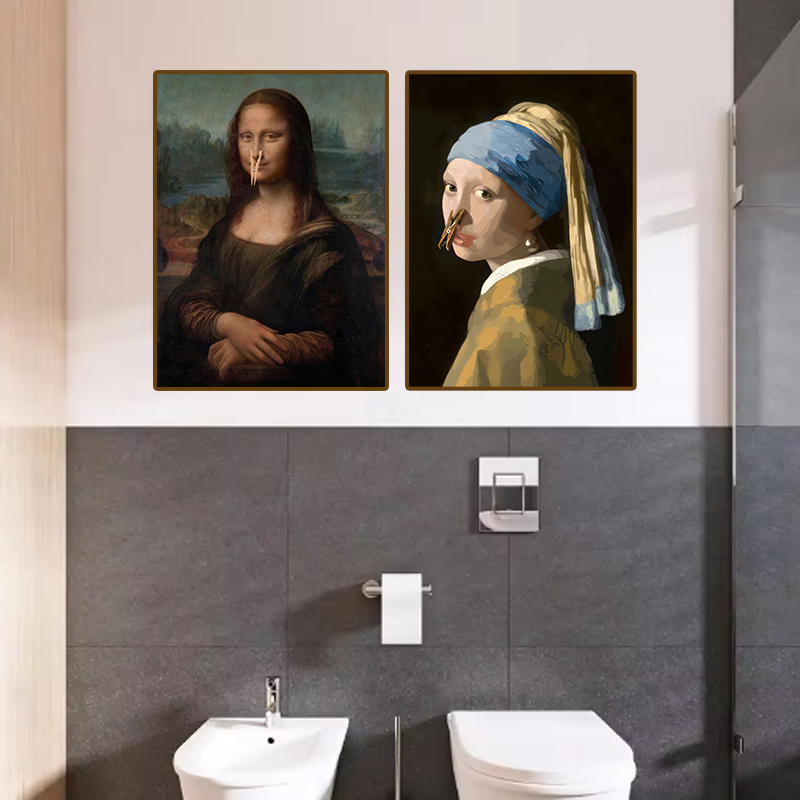 1 Pezzo Divertente Decorazione - Home Office Bathroom recensione e prezzo