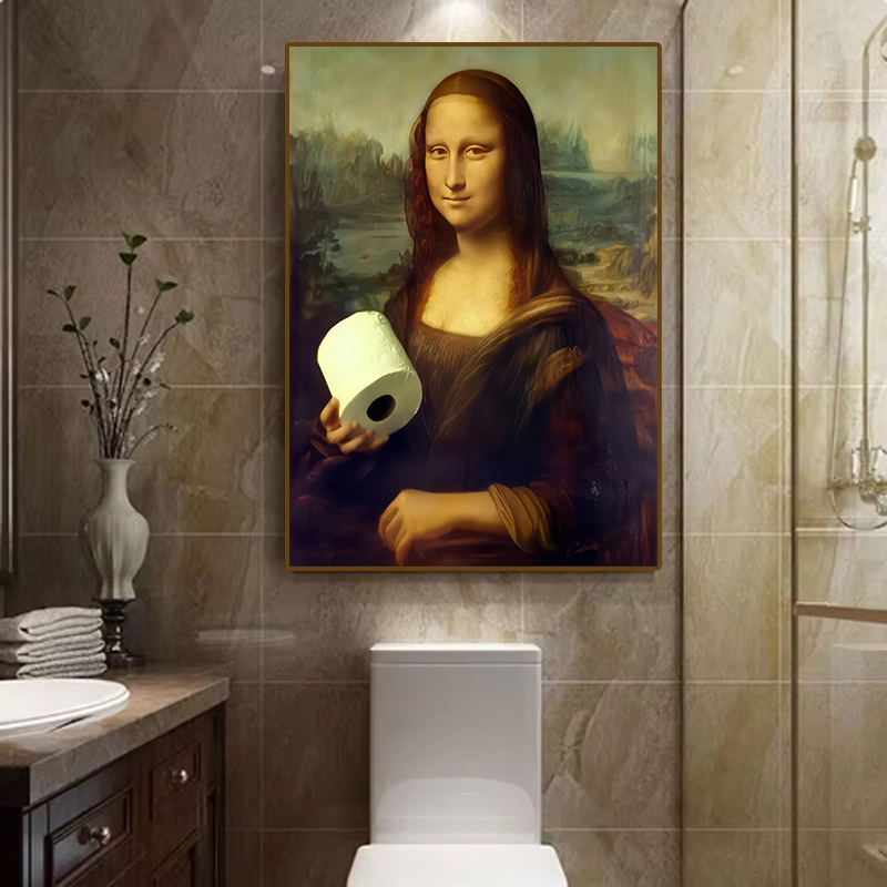 1 Pezzo Divertente Decorazione - Home Office Bathroom recensione e prezzo