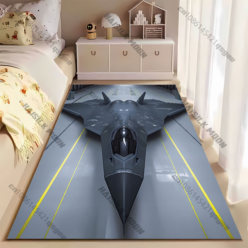Tappeto a forma di caccia stea - Jet Home Bathroom Mats recensione e prezzo
