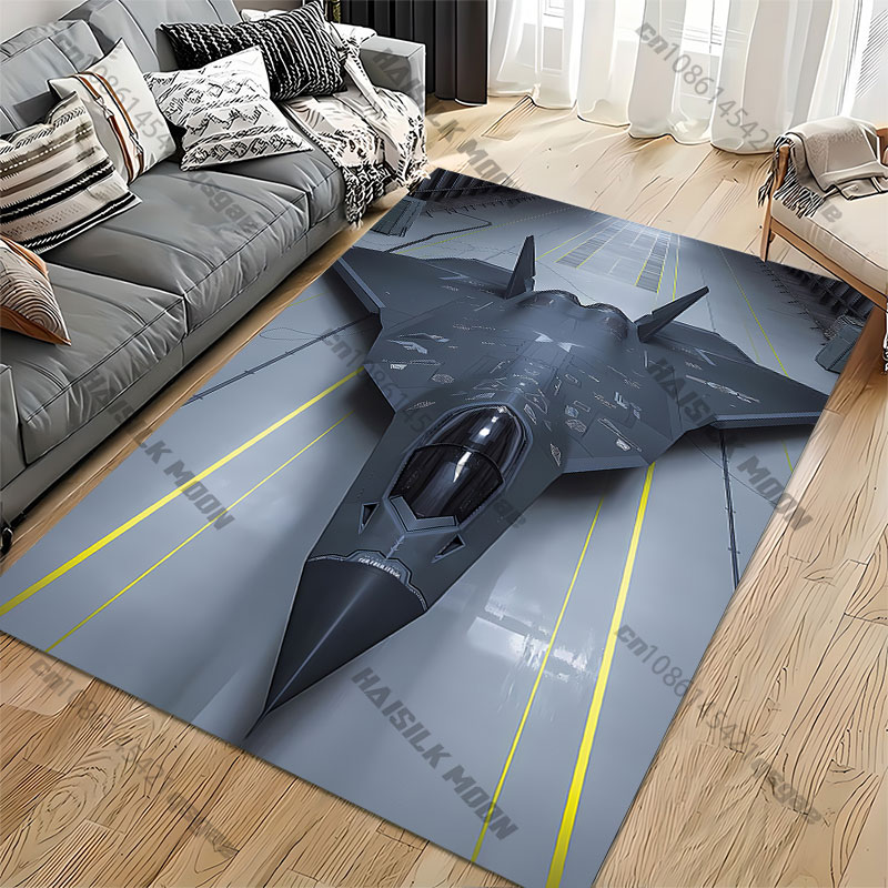 Tappeto a forma di caccia stea - Jet Home Bathroom Mats recensione e prezzo