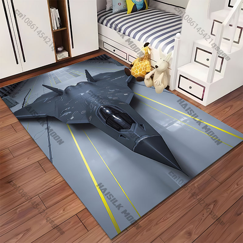 Tappeto a forma di caccia stea - Jet Home Bathroom Mats recensione e prezzo
