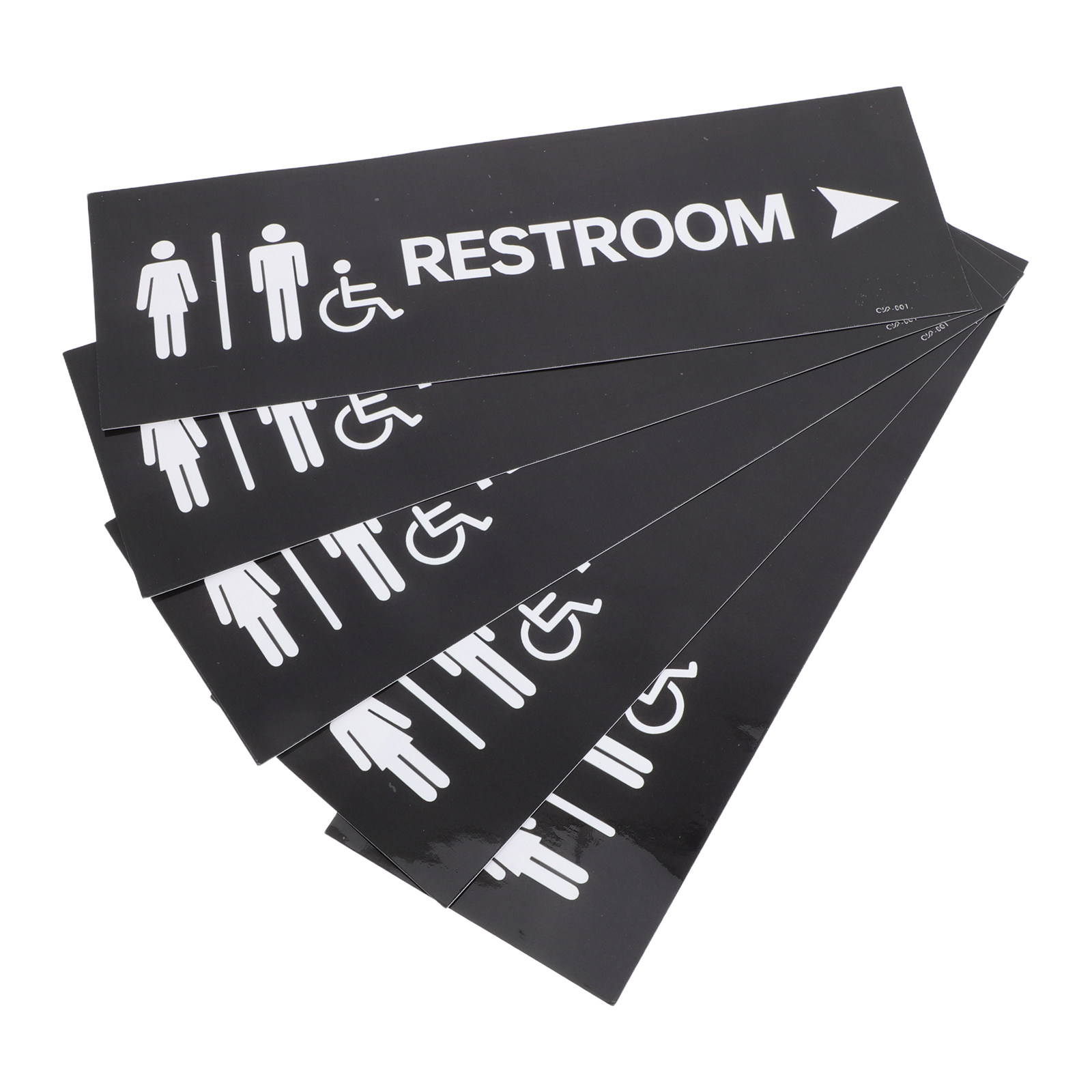 5 Pezzi Adesivi Segnaletici pe - Home Office Bathroom recensione e prezzo
