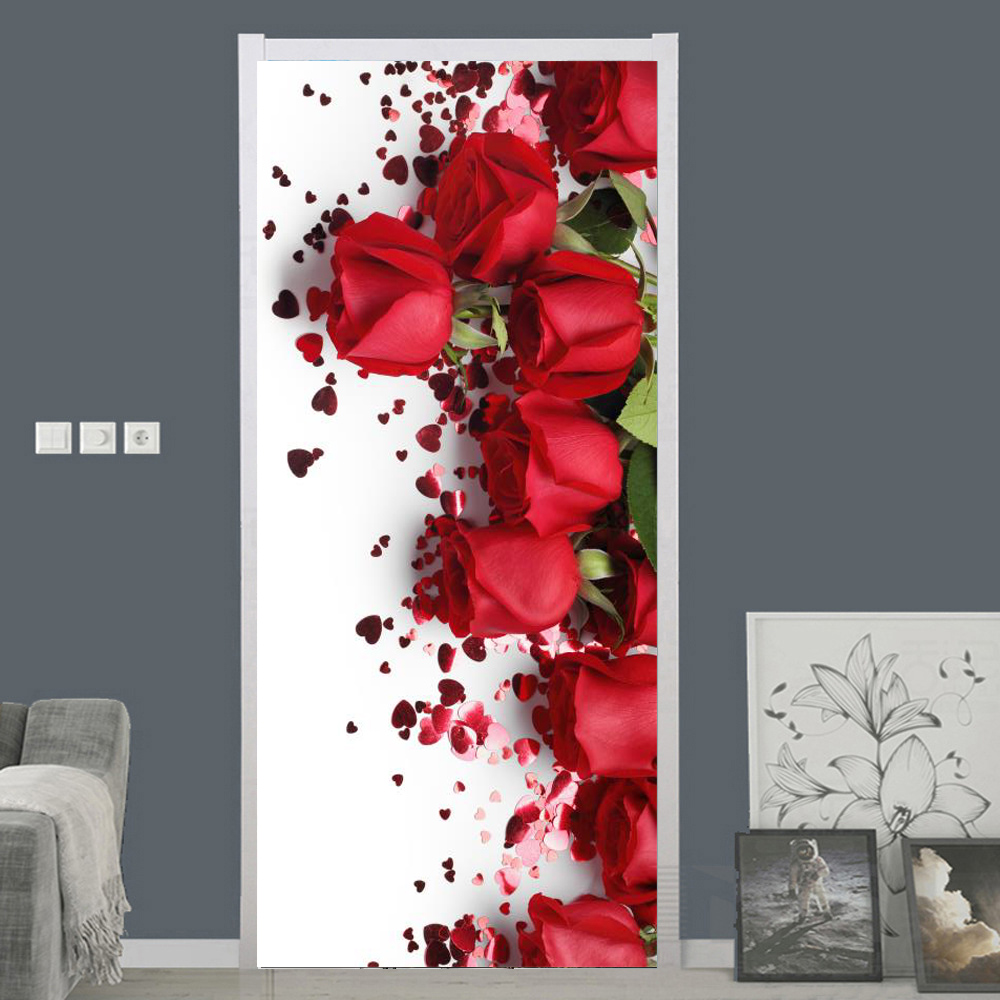 Carta da parati fiore rosa bia - Home Bathroom Door Design recensione e prezzo
